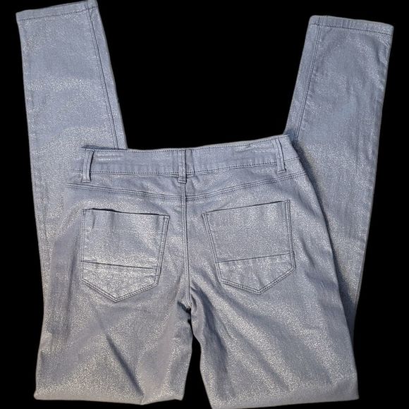 Silver skinny jeans size 3 - Picture 3 of 3